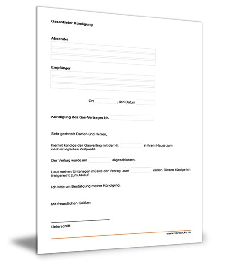 Ihre Ultimative Anleitung Zur K Ndigung Ihres Gasversorgers Entdecken