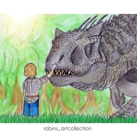 Indominus Rex Drawing Tutorial – Idalias Salon