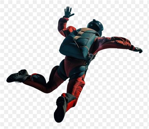 PNG Parachutist Skydiving Adventure Cloud Premium PNG Rawpixel