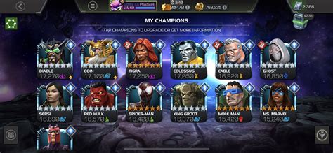 Lf Plat 23 War And Map 8 Top 90 Aq 154k Prestige — Marvel Contest Of Champions