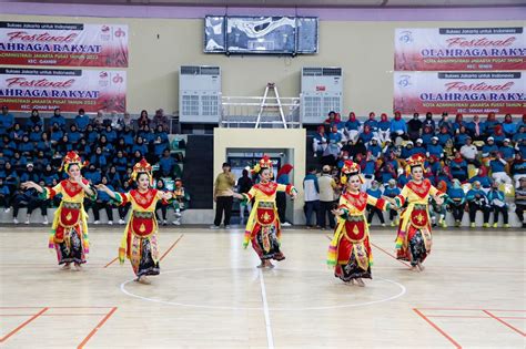 Foto Festival Olahraga Rakyat Cabang Olahraga Cabor Senam Kesegaran