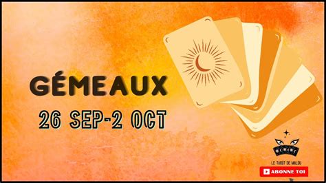 Gemeaux Semaine Du Septembre Au Octobre Horoscope