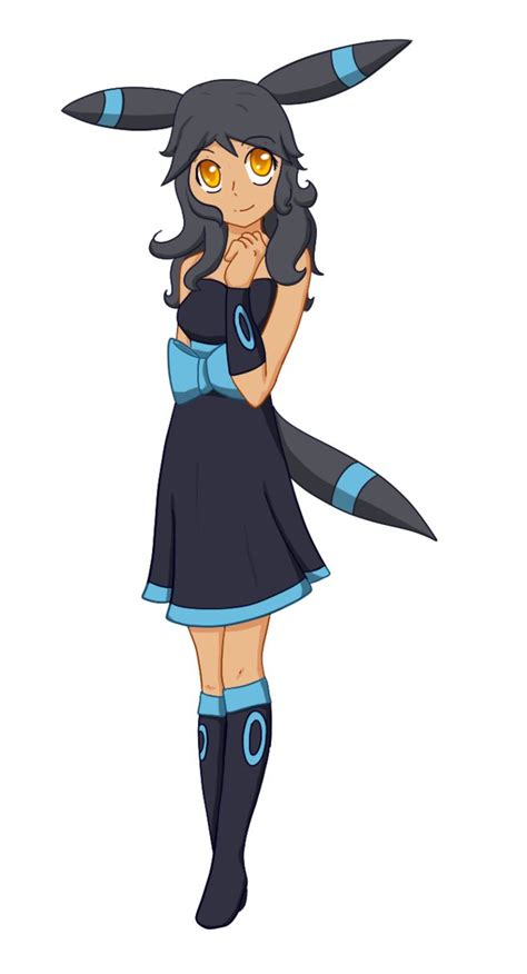 Shiny Umbreon Gijinka By Crystaltheluxio On Deviantart Shiny Umbreon