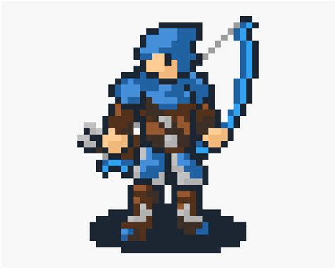 Fire Emblem Pixel Art, HD Png Download - kindpng