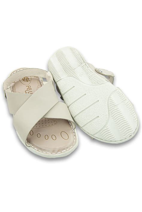 Hajj Umrah Sandal Cream Color