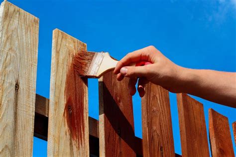 How To Paint A Fence Without It Going Through To The Other Side