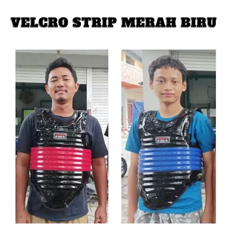 Jual Sepasang Body Velcro Aturan Baru Body Protector Silat Pelindung