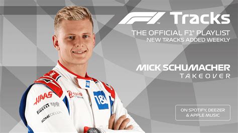 F1 Tracks Mick Schumacher Takes Over The Official Formula 1 Playlist