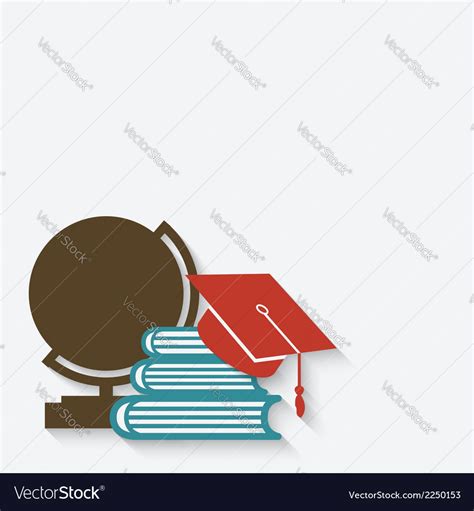 Education Graduation Background Royalty Free Vector Image