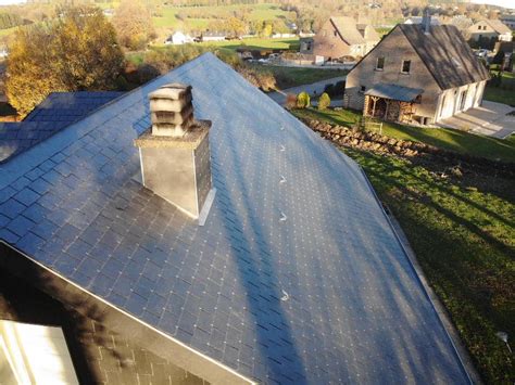 Toiture En Ardoises Naturelles Et Isolation Thermique De La Charpente