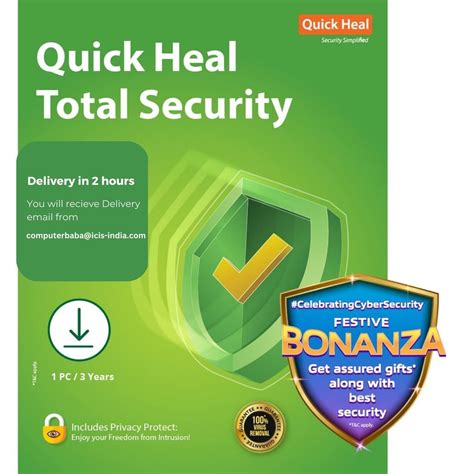 Best Antivirus For Windows 11 Quickheal Total Security 1 Pc 3years