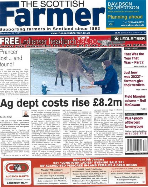 The Scottish Farmer Magazine Subscription