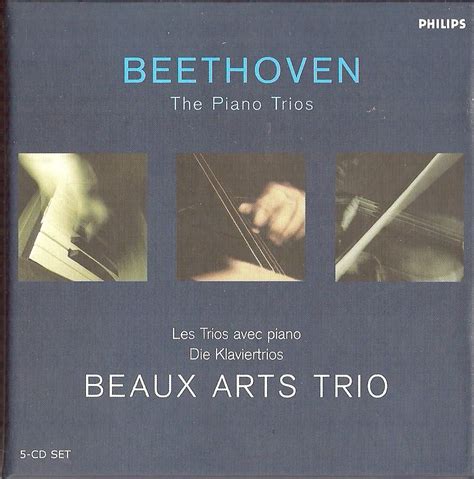 Bthvn Ludwig Van Beethoven Piano Trios Cd De