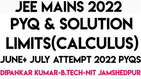 Limits Jee Mains 2022 Questions🔥 Jee Mains 2022 Limits Previous Year