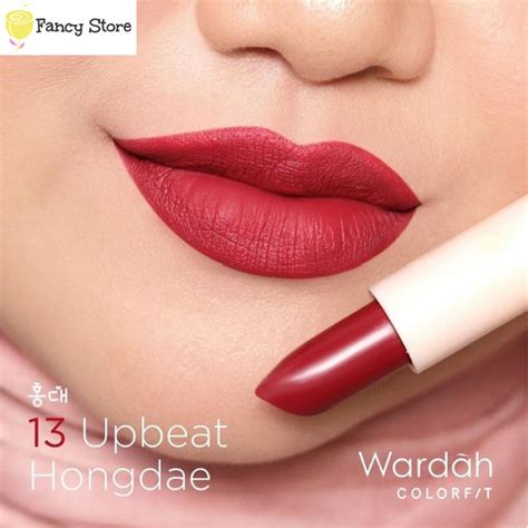 Wardah Colorfit Korea Upbeat Hongdae Ultralight Matte Lipstick