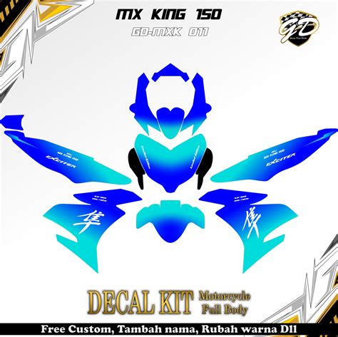 Decal Mx King Full Body Decal Jupiter Mx Full Body Gd Mxk