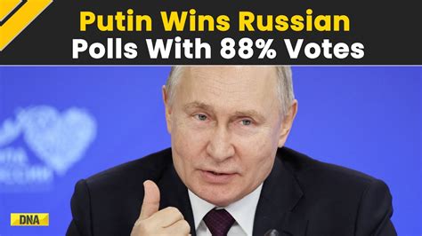 Russia Elections Vladimir Putin Wins Russian Presidential Polls