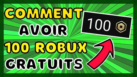 Comment Avoir Des Robux Gratuits Dans Roblox Youtube