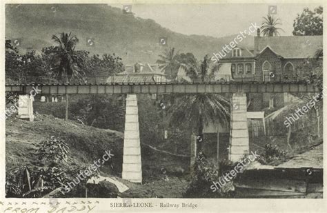 Sierra Leone Freetown Railway Bridge Circa Editorial Stock Photo