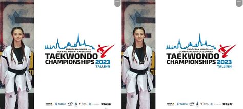 Adina Kobilica Iz Taekwondo Akademija Jale U Sastavu Reprezentacije Bih