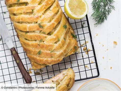 Tresse Feuillet E Aux Poireaux Et Au Saumon Facile D Couvrez Les