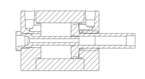 Custom Pneumatic Pass Thru Cylinder Mack Automation Llc