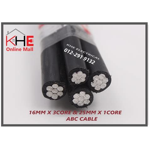 Abc Tnb Cable 16mm X 3c 25mm X 1c Alpe Abc Cable Sell By Meter