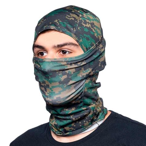 M Scara Balaclava Para Airsoft Snake Prote O Uv B Lica Adulto