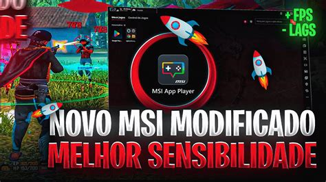 MELHOR EMULADOR MSI GRINGO MODIFICADO SENSIBILIDADE XITADA MAIS