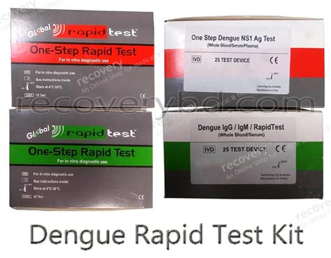 Dengue Rapid Test Kit Dengue NS1 Kit Dengue IgG IgM Kit