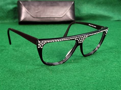 Vintage Anne Marie Perris Rhinestone Accented Eyeglasses Sunglasses Frames Ebay