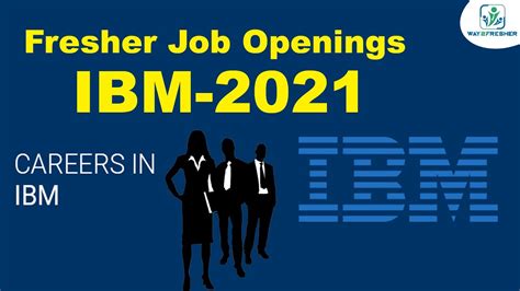 Fresher Job Openings In IBM 2021 IBM Recruitment 2021 Way2fresher