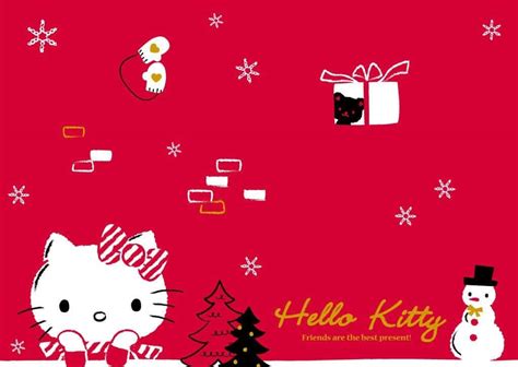 [100+] Hello Kitty Christmas Wallpapers | Wallpapers.com