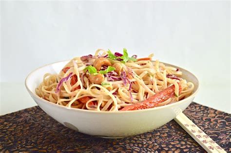 Crunchy Thai Noodle Salad Jeanie And Lulu S Kitchen