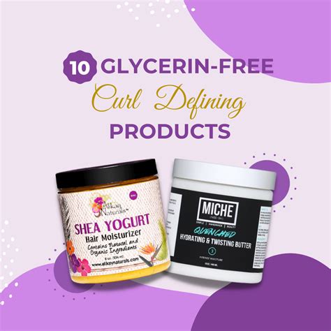 10 Glycerin Free Natural Hair Styling Products Coils And Glory