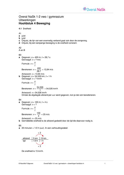 Nask H Antwoorden Overal Nask Vwo Gymnasium Uitwerkingen