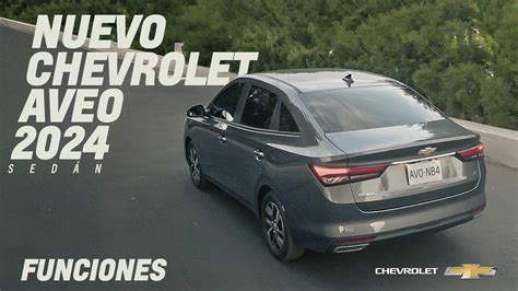 Nuevo Chevrolet Aveo Sedán 2024 Descubre sus nuevas funciones YouTube