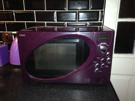 purple microwave from next | in Leicester, Leicestershire | Gumtree