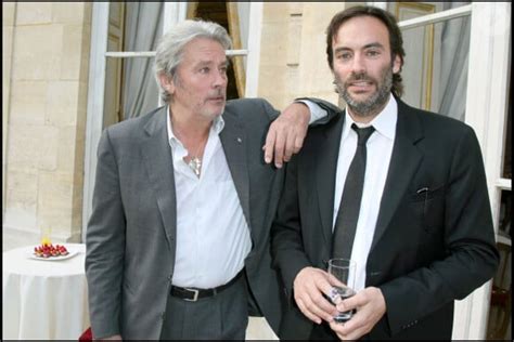 Photo Alain Delon Et Son Fils Aîné Anthony Delon Purepeople