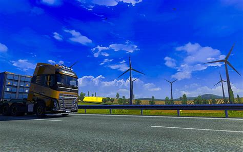 Hd Wallpaper Euro Truck Simulator Highway Screenshots Trucks