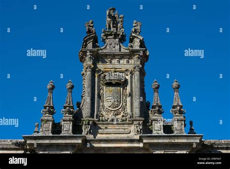 Monastery Of San Martin Pinario Spain Coat Of Arms Santiago De