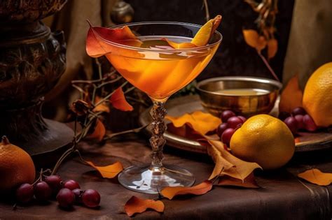 Premium Ai Image Orange Flavored Drink