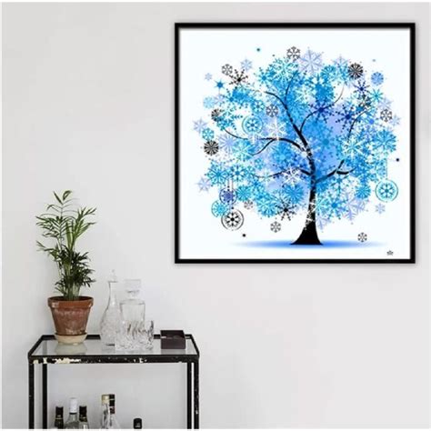 D Diamond Painting Arbre Quatre Saisons Diy Broderie Diamant Kit