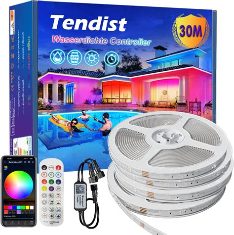 Tendist Striscia Led Esterno Impermeabile M Ip Striscia Led V