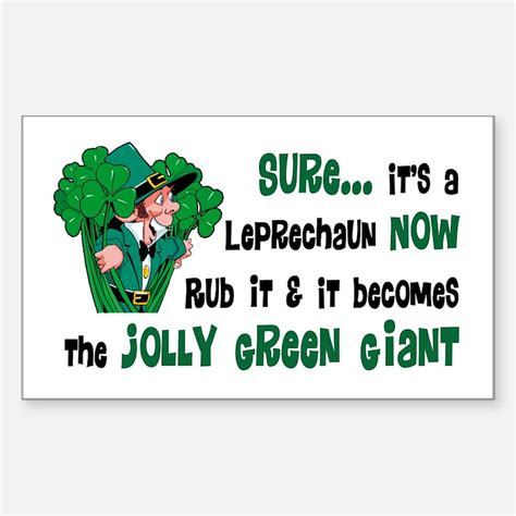 Leprechaun Bumper Stickers Car Stickers Decals And More