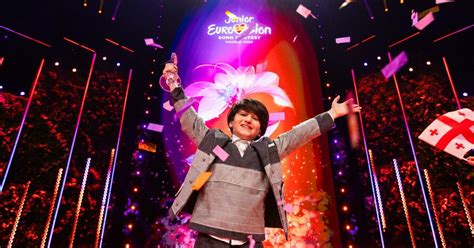 Junior Eurovision Vince Andria Putkaradze Della Georgia Con Una