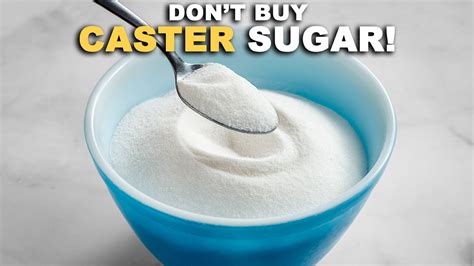 How To Make Caster Sugar In 1 Minute Superfine Sugar Youtube