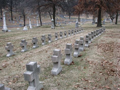 All In A Row Calvary Cemetery St Louis Mo Cindianajones Flickr