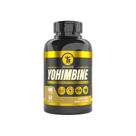 Yohimbine Mg Ioimbina C Psulas Bulgarian Bh Suplementos