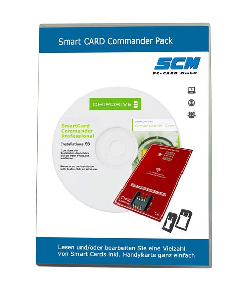 Buy Smart Card Commander Pack Chipdrive Software Smartcard Commander